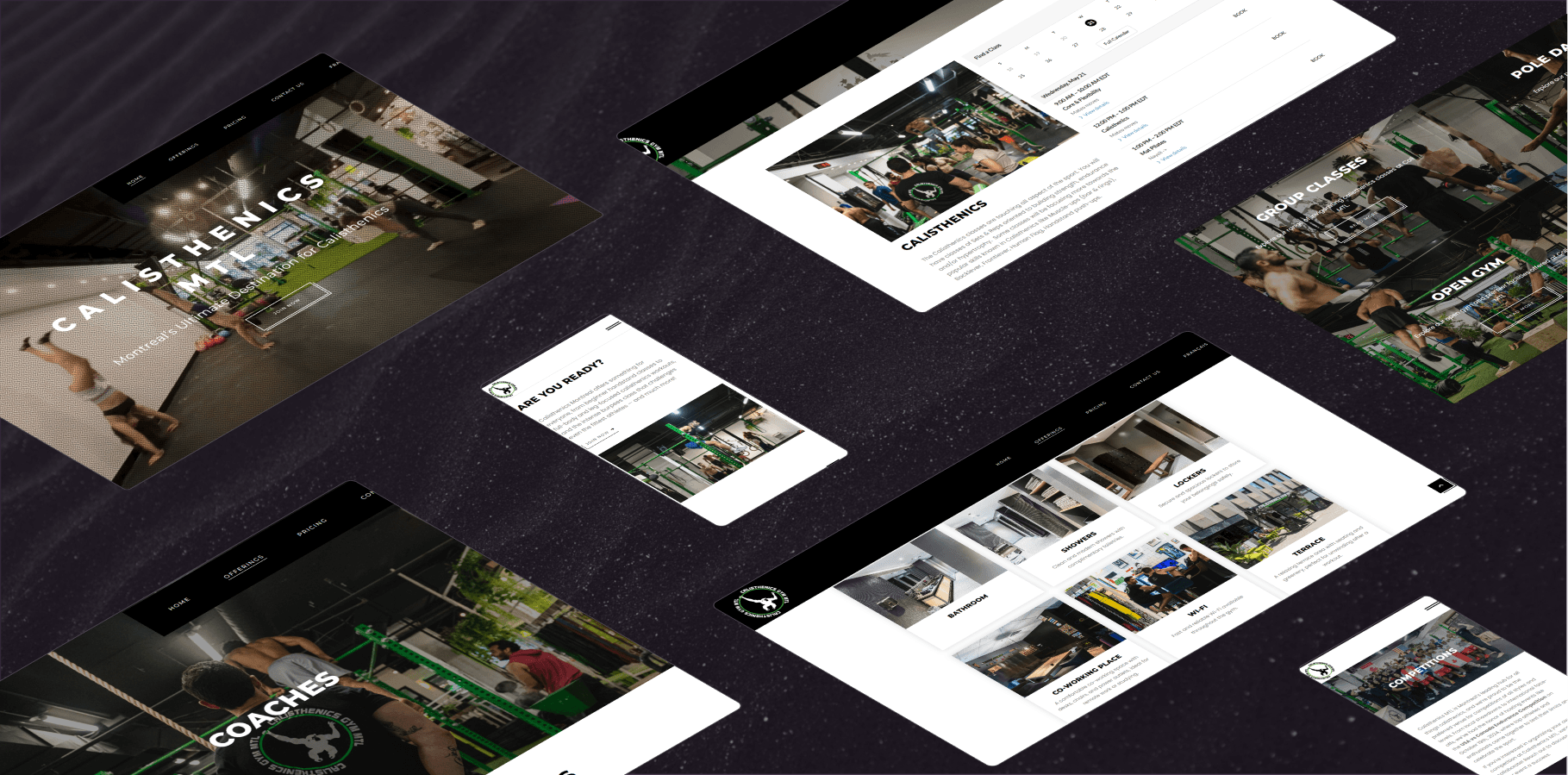 Digitizing Calisthenics Gym MTL with a Scalable Website