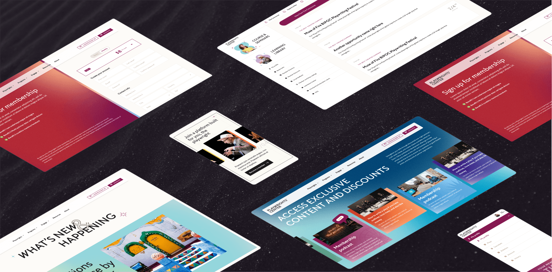 Setting the Stage: A Platform Rebuilt for Playwrights'